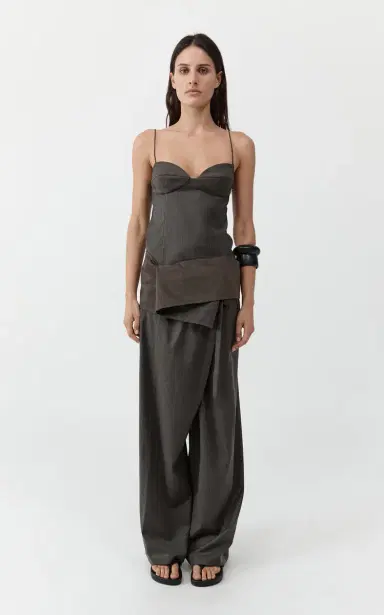 St. Agni Paneled Wool-Blend Cami Top | Thumbnail 4