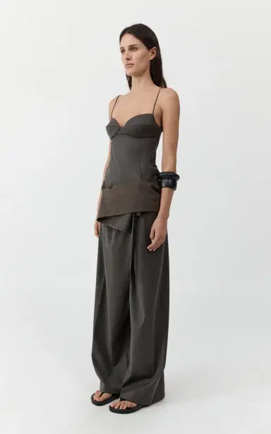 St. Agni Paneled Wool-Blend Cami Top | Thumbnail 5