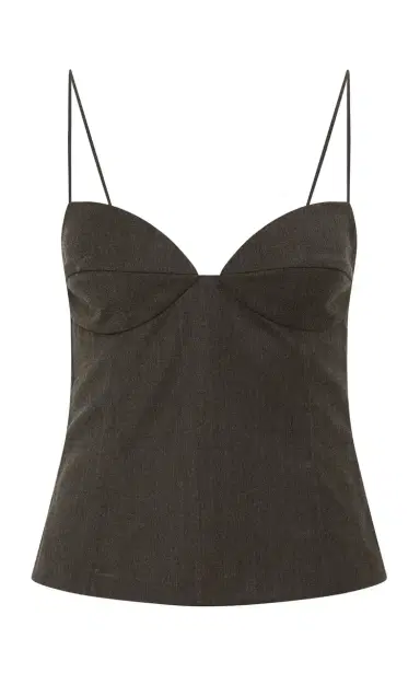 St. Agni Paneled Wool-Blend Cami Top | Thumbnail 1