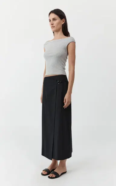St. Agni Off-The-Shoulder Organic-Cotton Top | Thumbnail 9