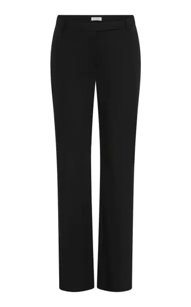 St. Agni 90s Low-Rise Wool Straight-Leg Pants | Thumbnail 17