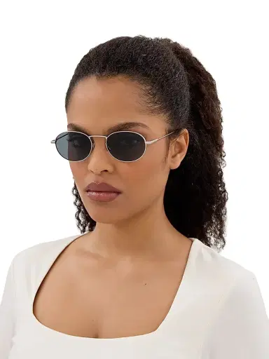 Saint Laurent Men's 52MM Round Metal Sunglasses - Silver Black | Thumbnail 2 Saint Laurent Men's 52MM Round Metal Sunglasses - Silver Black | Thumbnail 2