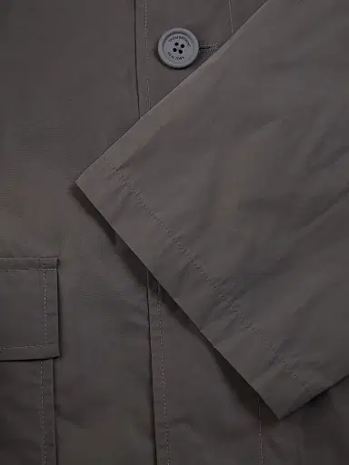 Thom Browne Men's Packable Smock Logo Jacket - Dark Grey - Size XXL | Thumbnail 6