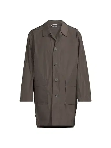 Thom Browne Men's Packable Smock Logo Jacket - Dark Grey - Size XXL | Thumbnail 1