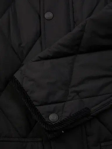 Ralph Lauren Purple Label Men's Carleton Quilted Down Jacket - Polo Black - Size XL | Thumbnail 6