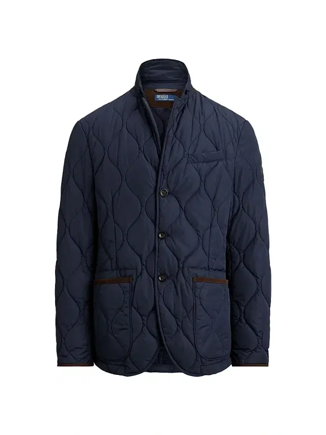 Polo Ralph Lauren Men's Eastham Quilted Button-Front Field Jacket - Collection Navy