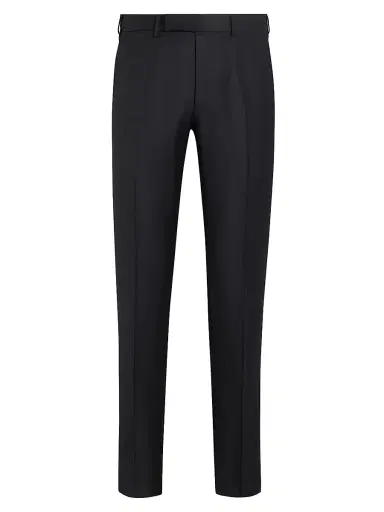 Zegna Men's Trofeo Wool Pants - Black - Size 48 | Thumbnail 1 Zegna Men's Trofeo Wool Pants - Black - Size 48 | Thumbnail 1
