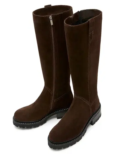 La Canadienne Women's Cyrus 45MM Suede Knee-High Boots - Brunette Suede - Size 9.5 | Thumbnail 3 La Canadienne Women's Cyrus 45MM Suede Knee-High Boots - Brunette Suede - Size 9.5 | Thumbnail 3