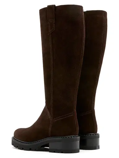 La Canadienne Women's Cyrus 45MM Suede Knee-High Boots - Brunette Suede - Size 9.5 | Thumbnail 4 La Canadienne Women's Cyrus 45MM Suede Knee-High Boots - Brunette Suede - Size 9.5 | Thumbnail 4