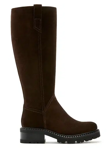 La Canadienne Women's Cyrus 45MM Suede Knee-High Boots - Brunette Suede - Size 9.5 | Thumbnail 1 La Canadienne Women's Cyrus 45MM Suede Knee-High Boots - Brunette Suede - Size 9.5 | Thumbnail 1