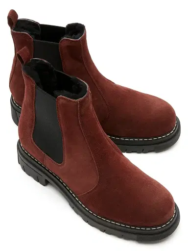 La Canadienne Women's Dave 40MM Suede Chelsea Boots | Thumbnail 3 La Canadienne Women's Dave 40MM Suede Chelsea Boots | Thumbnail 3