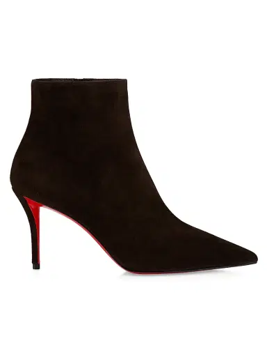 Christian Louboutin Women's Miss Z 80MM Boots - Cafe - Size 12 | Thumbnail 1 Christian Louboutin Women's Miss Z 80MM Boots - Cafe - Size 12 | Thumbnail 1