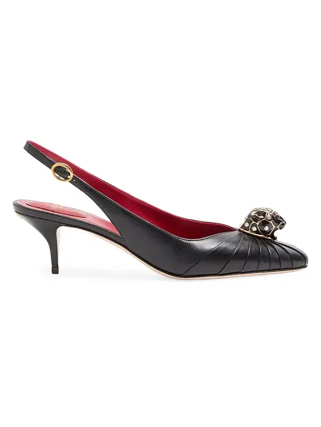Women's Panthea Goatskin 55MM Pumps - Black