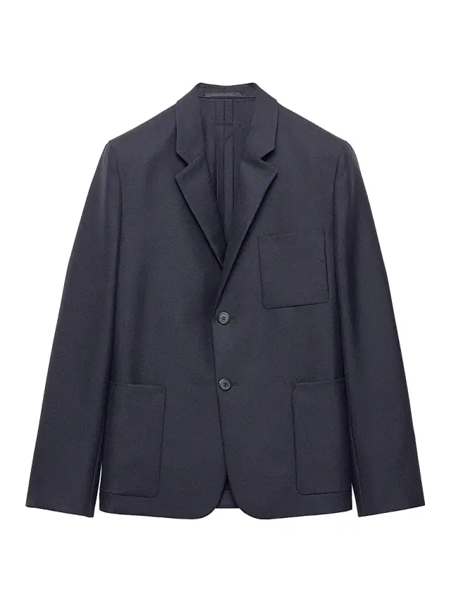 Prada Men's Single-Breasted Wool and Mohair Jacket - Blue