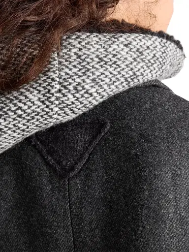 Prada Men's Single-Breasted Wool Coat - Grey | Thumbnail 6 Prada Men's Single-Breasted Wool Coat - Grey | Thumbnail 6
