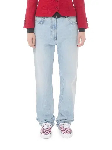 Valentino Garavani Women's Denim Jeans - Denim | Thumbnail 2