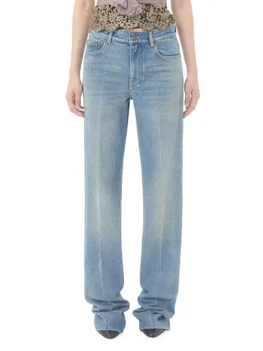 Valentino Garavani Women's Denim Pants - Denim - Size 27 | Thumbnail 2