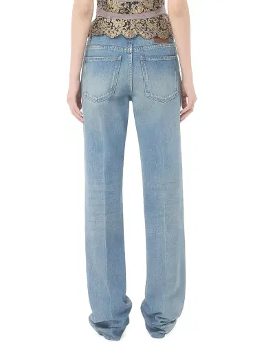 Valentino Garavani Women's Denim Pants - Denim - Size 27 | Thumbnail 4