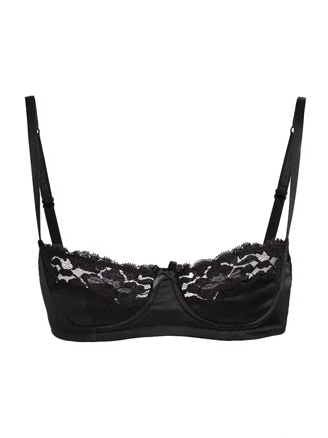 Dolce & Gabbana Women's Semi-Padded Balconette Bra - Black