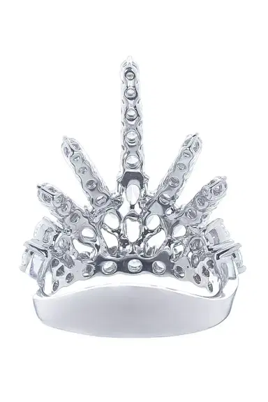 YEPREM Diamond Crown Ring | Thumbnail 6