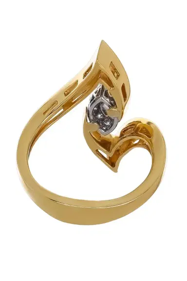 YEPREM Diamond Marquise Pointed Ring | Thumbnail 5