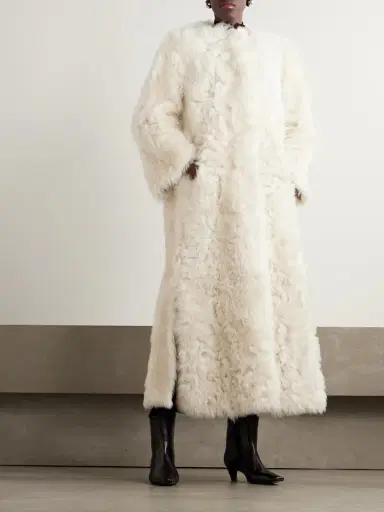Yves Salomon Shearling Coat | Thumbnail 3
