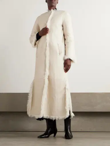 Yves Salomon Shearling Coat | Thumbnail 6