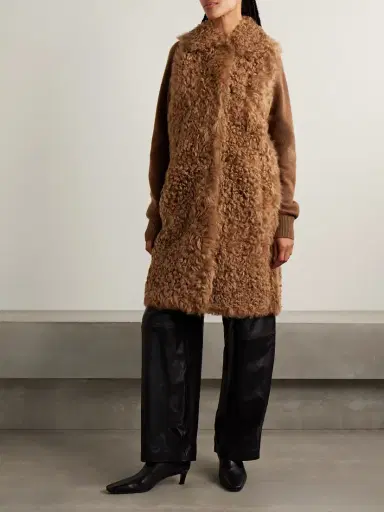 Yves Salomon Shearling Vest | Thumbnail 3 Yves Salomon Shearling Vest | Thumbnail 3