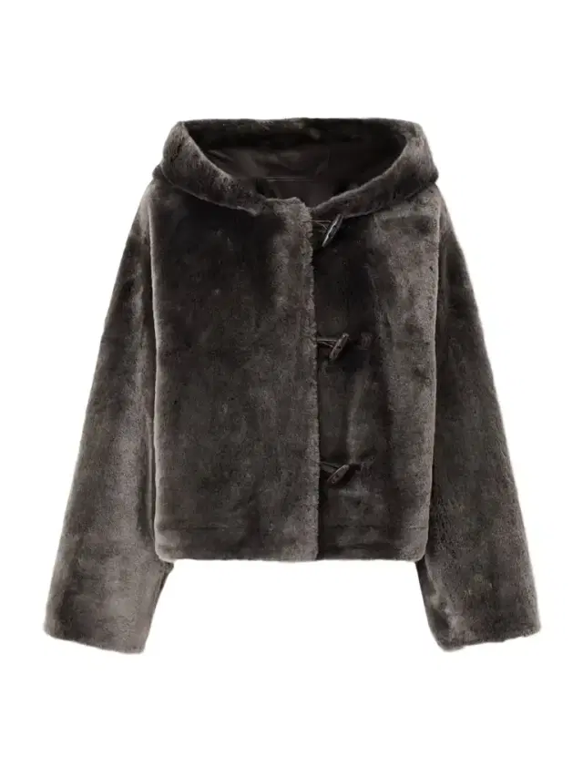 Hooded Shearling Jacket