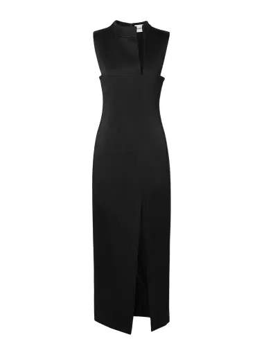 Khaite Lowen Satin-crepe Midi Dress | Thumbnail 1