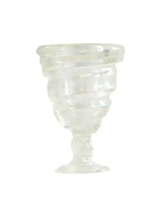 Sophie Bille Brahe Cellophane Iridescent Murano Glass Vase