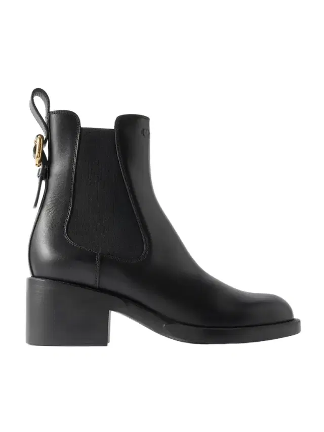 Dakota Buckled Leather Ankle Boots