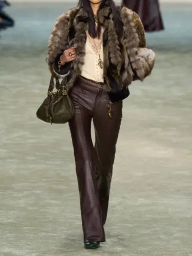 Chloé Leather Flared Pants | Thumbnail 5 Chloé Leather Flared Pants | Thumbnail 5