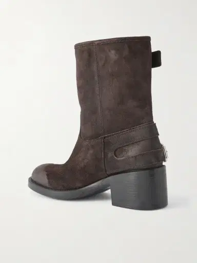 Chloé Dakota Buckled Suede Ankle Boots | Thumbnail 3