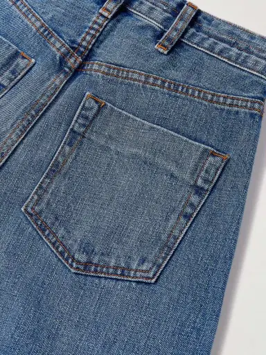 RÙADH The Rhone Paneled High-rise Barrel-leg Jeans | Thumbnail 6