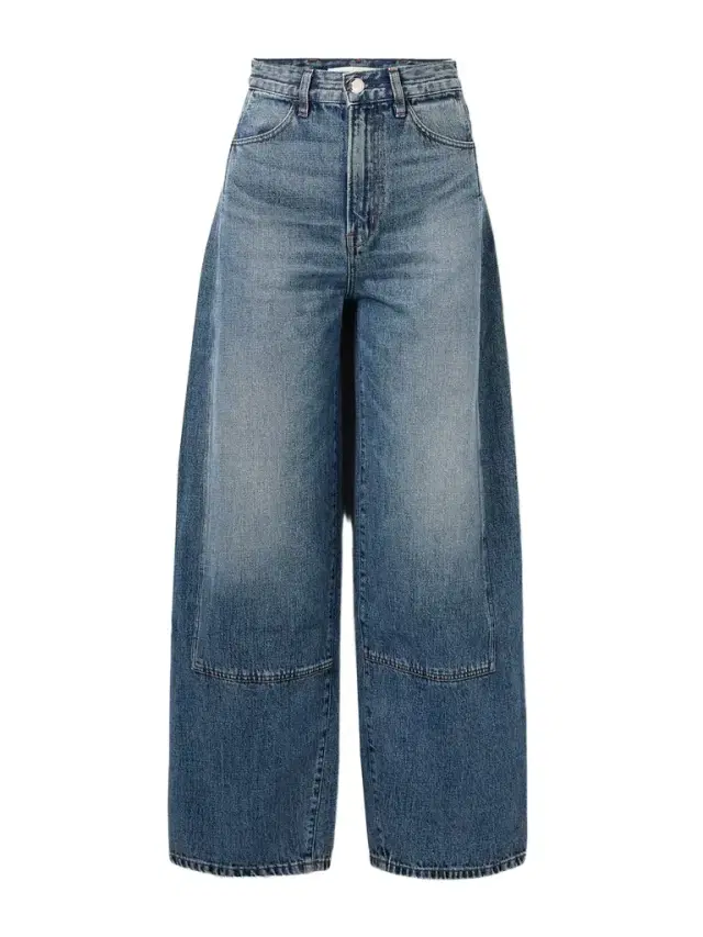The Rhone Paneled High-rise Barrel-leg Jeans