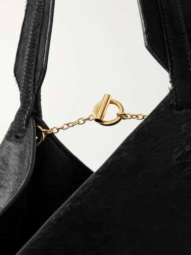 Khaite Lotus Small Leather Tote | Thumbnail 4 Khaite Lotus Small Leather Tote | Thumbnail 4
