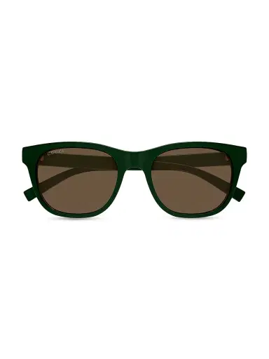 Gucci Men's Lines 54MM Square Sunglasses - Blue Black | Thumbnail 2 Gucci Men's Lines 54MM Square Sunglasses - Blue Black | Thumbnail 2