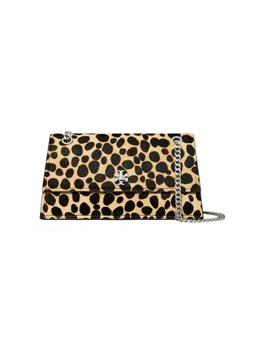 Tory Burch Women's Kira Leopard-Print Calf Hair Crossbody Bag | Thumbnail 1 Tory Burch Women's Kira Leopard-Print Calf Hair Crossbody Bag | Thumbnail 1