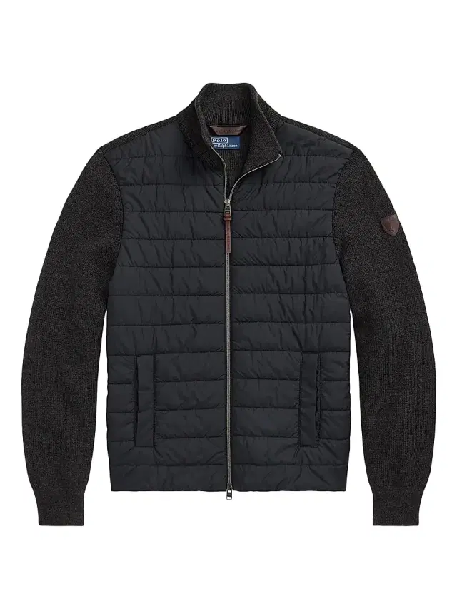 Polo Ralph Lauren Men's Merino Wool Quilted Zip-Front Jacket