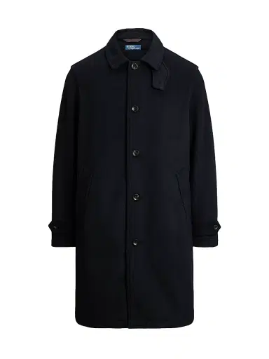 Polo Ralph Lauren Men's Double-Face Wool-Blend Overcoat | Thumbnail 1 Polo Ralph Lauren Men's Double-Face Wool-Blend Overcoat | Thumbnail 1