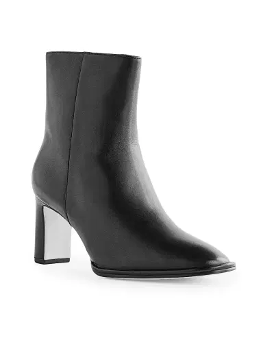 Reformation Women's Gillian 75MM Leather Ankle Boots - Black Leather - Size 10 | Thumbnail 2 Reformation Women's Gillian 75MM Leather Ankle Boots - Black Leather - Size 10 | Thumbnail 2