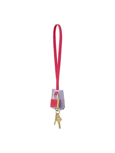 MAISON de SABRÉ Women's The SABRéMOJI Padlock Charm - Fuchsia Lavender | Thumbnail 5 MAISON de SABRÉ Women's The SABRéMOJI Padlock Charm - Fuchsia Lavender | Thumbnail 5