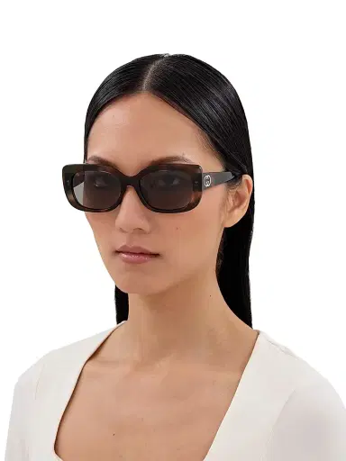 Gucci Women's GG Muse 55MM Square Sunglasses - Havana | Thumbnail 2