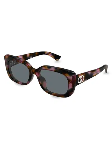 Gucci Women's GG Muse 55MM Square Sunglasses - Havana | Thumbnail 1
