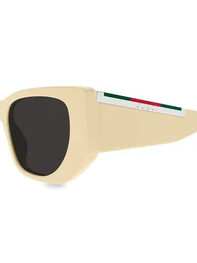 Gucci Women's Subtle Web 53MM Geometric Sunglasses - | Thumbnail 3