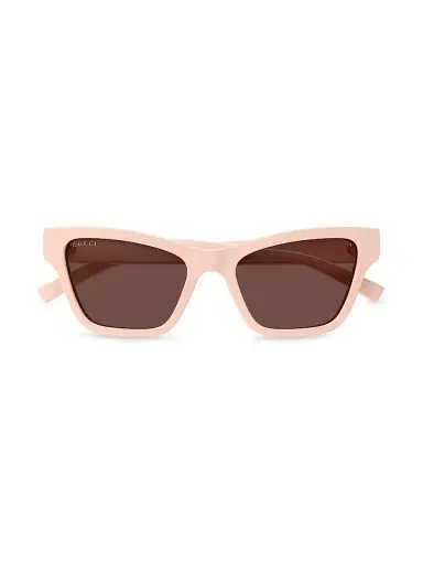 Gucci Women's Lines 53MM Cat-Eye Sunglasses | Thumbnail 2 Gucci Women's Lines 53MM Cat-Eye Sunglasses | Thumbnail 2