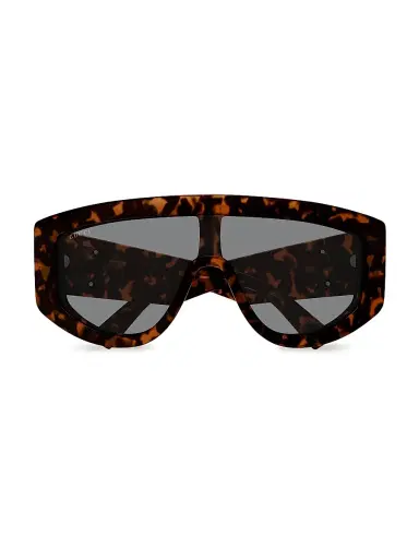 Gucci Women's GG Extruded 99MM Mask Sunglasses | Thumbnail 2 Gucci Women's GG Extruded 99MM Mask Sunglasses | Thumbnail 2