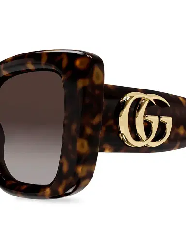 Gucci Women's GG Bag 50MM Butterfly Sunglasses - Havana | Thumbnail 3 Gucci Women's GG Bag 50MM Butterfly Sunglasses - Havana | Thumbnail 3