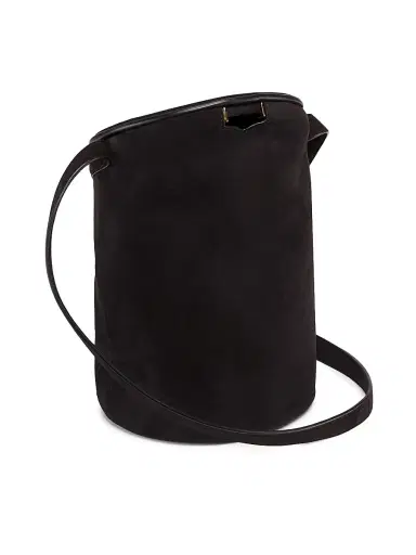 Alaïa Women's Structured Suede Cylinder Shoulder Bag | Thumbnail 2 Alaïa Women's Structured Suede Cylinder Shoulder Bag | Thumbnail 2